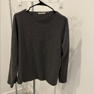 Zara Dark Gray Long Sleeve Sweater